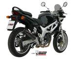 MIVV S.004 SUZUKI SV 650 ( 1999 / 2002 ) Slip-on Exhaust "GP" (carbon + cap; approved) – Accessories in the 2WheelsHero Motorcycle Aftermarket Accessories and Parts Online Shop