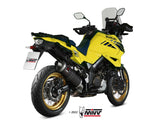 MIVV S.042 SUZUKI V-Strom 1050 ( 2020+ ) Slip-on Exhaust "Dakar" (black; approved) – Accessories in the 2WheelsHero Motorcycle Aftermarket Accessories and Parts Online Shop