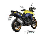 MIVV S.061 SUZUKI V-Strom 800 DE / SE ( 2023+ ) Slip-on Exhaust "Speed Edge" (stainless steel; approved) – Accessories in the 2WheelsHero Motorcycle Aftermarket Accessories and Parts Online Shop