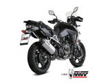 MIVV S.061 SUZUKI V-Strom 800 DE / SE ( 2023+ ) Slip-on Exhaust "Speed Edge" (stainless steel; approved) – Accessories in the 2WheelsHero Motorcycle Aftermarket Accessories and Parts Online Shop