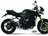 MIVV T.005 TRIUMPH SPEED TRIPLE 1050 R / S / RS ( 2005 - 06) Slip On Exhaust "GP" (carbon; approved) – Accessories in the 2WheelsHero Motorcycle Aftermarket Accessories and Parts Online Shop