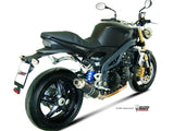 MIVV T.008 TRIUMPH SPEED TRIPLE 1050 R / S / RS ( 2007 / 10 ) Slip On Low Exhaust "GP" (carbon; approved) – Accessories in the 2WheelsHero Motorcycle Aftermarket Accessories and Parts Online Shop