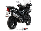 MIVV T.013 TRIUMPH TIGER 1200 ( 2012 / 15 ) Slip-on Exhaust "Speed Edge" ( stainless steel; approved) – Accessories in the 2WheelsHero Motorcycle Aftermarket Accessories and Parts Online Shop