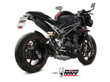 MIVV T.021 TRIUMPH SPEED TRIPLE 1050 R / S / RS ( 2018 / 20 ) Slip On Exhaust "MK3" (carbon; not approved) – Accessories in the 2WheelsHero Motorcycle Aftermarket Accessories and Parts Online Shop