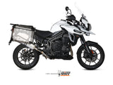 MIVV T.015 TRIUMPH TIGER 1200 ( 2016 / 20 ) Slip-on Exhaust "Speed Edge" ( stainless steel; approved) – Accessories in the 2WheelsHero Motorcycle Aftermarket Accessories and Parts Online Shop