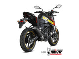 MIVV VO.002 VOGE BRIVIDO 125 R ( 2023+ ) Full System High Exhaust "GP" (carbon + cap; approved) – Accessories in the 2WheelsHero Motorcycle Aftermarket Accessories and Parts Online Shop