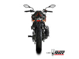MIVV VO.002 VOGE BRIVIDO 125 R ( 2023+ ) Full System High Exhaust "GP" (black + carbon cap; approved) – Accessories in the 2WheelsHero Motorcycle Aftermarket Accessories and Parts Online Shop
