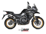 MIVV VO.004 VOGE VALICO 525 DSX ( 2024+ ) Slip-on Exhaust "Oval" (black + carbon cap; approved) – Accessories in the 2WheelsHero Motorcycle Aftermarket Accessories and Parts Online Shop