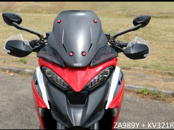 ZA989 - CNC RACING Ducati Multistrada V4 (2021+) Carbon Sport Screen – Accessories in the 2WheelsHero Motorcycle Aftermarket Accessories and Parts Online Shop