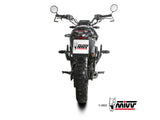 MIVV Z.004 ZONTES ZT 125 GK ( 2021+ ) Full System Exhaust "X-M1" (black; not approved) – Accessories in the 2WheelsHero Motorcycle Aftermarket Accessories and Parts Online Shop