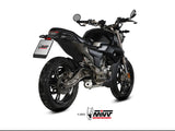 MIVV Z.002 ZONTES ZT 125 G1 / U ( 2021+ ) Full System Exhaust "X-M1" (black; not approved) – Accessories in the 2WheelsHero Motorcycle Aftermarket Accessories and Parts Online Shop