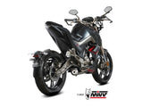 MIVV Z.002 ZONTES ZT 125 G1 / U ( 2021+ ) Full System Exhaust "X-M1" (black; not approved) – Accessories in the 2WheelsHero Motorcycle Aftermarket Accessories and Parts Online Shop