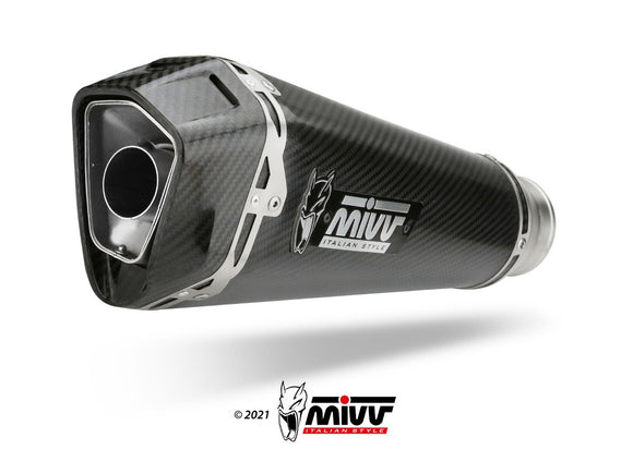 MIVV S.050 SUZUKI GSX-R 1000 ( 2017 / 20 ) Slip-on Exhaust 