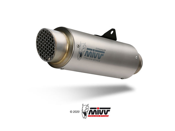 MIVV S.050 SUZUKI GSX-R 1000 ( 2017 / 20 ) Slip-on Exhaust 