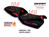 TAPPEZZERIA ITALIA Ducati Multistrada V4 (2021-2024) Seat Cover Heating Comfort – Accessories in the 2WheelsHero Motorcycle Aftermarket Accessories and Parts Online Shop
