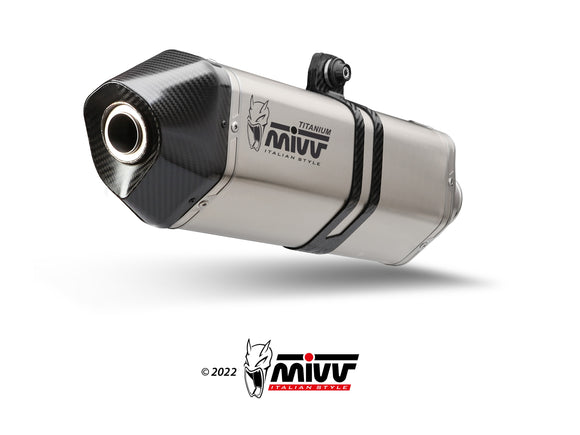 MIVV S.042 SUZUKI V-Strom 1050 ( 2020+ ) Slip-on Exhaust 