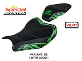TAPPEZZERIA ITALIA Kawasaki Z900 (17/24) Special Edition Velvet Seat Cover "Stripes" – Accessories in the 2WheelsHero Motorcycle Aftermarket Accessories and Parts Online Shop