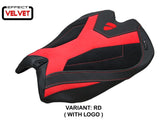 TAPPEZZERIA ITALIA Ducati Panigale V4 (2025+) Velvet Seat Cover "Argenta" – Accessories in the 2WheelsHero Motorcycle Aftermarket Accessories and Parts Online Shop