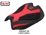 TAPPEZZERIA ITALIA Ducati Panigale V4 (2025+) Velvet Seat Cover "Argenta" – Accessories in the 2WheelsHero Motorcycle Aftermarket Accessories and Parts Online Shop