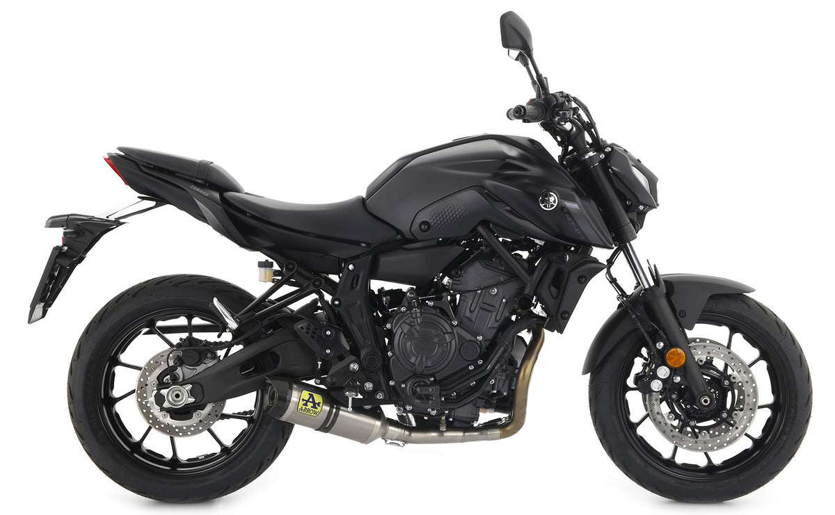 ARROW YAMAHA MT07 Aluminum Full Exhaust System (racing) – 2Wheels Hero