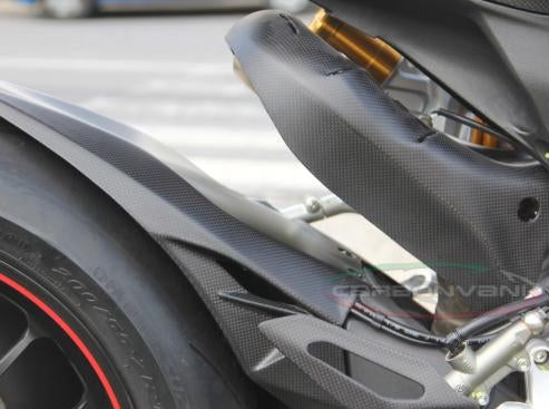 CARBONVANI Ducati Panigale 1199 Carbon Exhaust Heat Shield