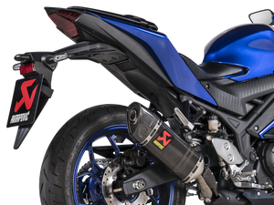 AKRAPOVIC S-Y3SO5-HAPC Yamaha MT-03 / YZF-R3 (2022+) Slip-On Exhaust (carbon) – Accessories in the 2WheelsHero Motorcycle Aftermarket Accessories and Parts Online Shop