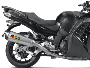 AKRAPOVIC S-K14SO5-HZAAT Kawasaki 1400 GTR / Concours 14 (2017+) Slip-on Exhaust (titanium)