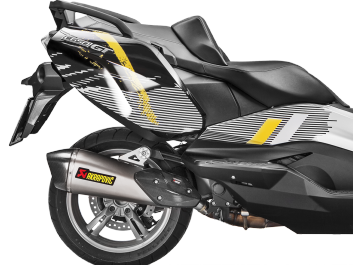 AKRAPOVIC S-B6SO8-HZAAT BMW C650 GT (2020+) Slip-on Exhaust (titanium) – Accessories in the 2WheelsHero Motorcycle Aftermarket Accessories and Parts Online Shop