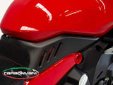 CARBONVANI Ducati Diavel V4 (2023+) Carbon Fuel Tank Side Panels – Accessories in the 2WheelsHero Motorcycle Aftermarket Accessories and Parts Online Shop