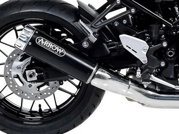 ARROW 74506RBA Kawasaki Z900RS (18/20) Dark Steel Slip-on Exhaust 