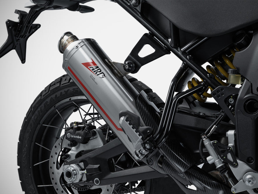 ZARD Ducati DesertX Slip-on Exhaust System
