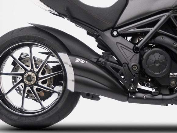ZARD Ducati Diavel 1200 (10/18) Stainless Steel Slip-on Exhaust