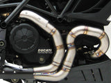 ZARD Ducati Diavel 1200 (10/18) Stainless Steel Exhaust Headers (racing)