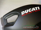 CARBONVANI Ducati Monster 696 (08/14) Carbon Fuel Tank Side Panel (left side) – Accessories in the 2WheelsHero Motorcycle Aftermarket Accessories and Parts Online Shop