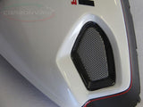 CARBONVANI Ducati Monster 696 (08/14) Carbon Fuel Tank Side Panels (White version) – Accessories in the 2WheelsHero Motorcycle Aftermarket Accessories and Parts Online Shop