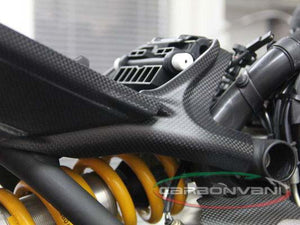 CARBONVANI Ducati Monster 821 (14/17) Carbon Seat Frame Cover (right side) – Accessories in the 2WheelsHero Motorcycle Aftermarket Accessories and Parts Online Shop