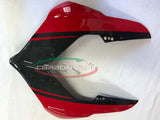 CARBONVANI Ducati Panigale V2 / V2 Bayliss (20/22) Carbon Headlight Fairing (street version; Red) – Accessories in the 2WheelsHero Motorcycle Aftermarket Accessories and Parts Online Shop