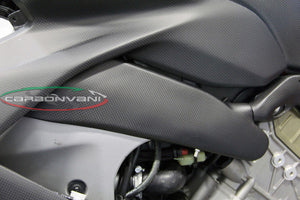 CARBONVANI Ducati Panigale V4 / V4S (20/21) Carbon Fuel Tank Frame Cover (left side) – Accessories in the 2WheelsHero Motorcycle Aftermarket Accessories and Parts Online Shop