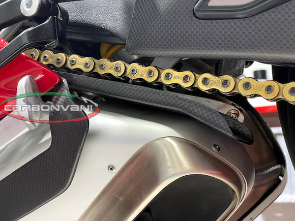 CARBONVANI Ducati Panigale V4 (2018+) Carbon Lower Chain Guard