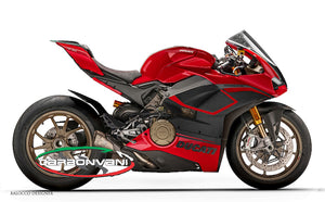 CARBONVANI Ducati Panigale V4R (19/21) Full Carbon Fairing Set (6/8 parts; Red1 version) – Accessories in the 2WheelsHero Motorcycle Aftermarket Accessories and Parts Online Shop