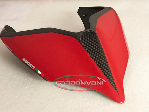 CARBONVANI Ducati Streetfighter V4 (2020+) Carbon Tail (road version; red)