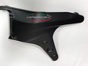 CARBONVANI Ducati Streetfighter V4 / V4S (20/22) Carbon Fuel Tank Side Frame Covers (new design; left side) – Accessories in the 2WheelsHero Motorcycle Aftermarket Accessories and Parts Online Shop