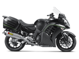 AKRAPOVIC S-K14SO5-HZAAT Kawasaki 1400 GTR / Concours 14 (2017+) Slip-on Exhaust (titanium)