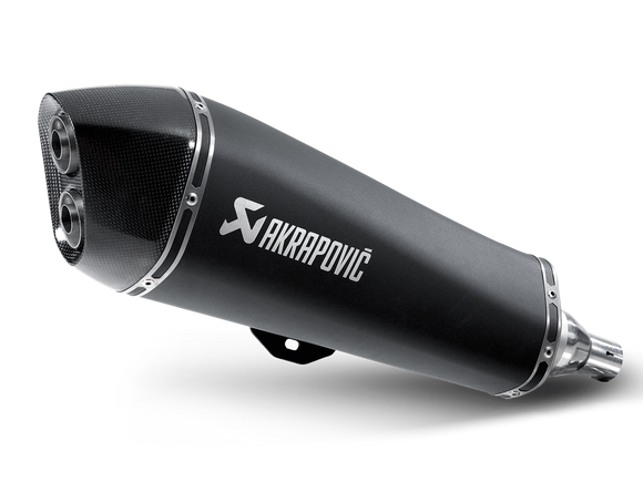 AKRAPOVIC S-PI4SO3-HRSSBL Gilera Fuoco (2016+) Slip-on Exhaust (SS)