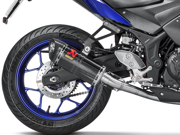 AKRAPOVIC Yamaha YZF-R3 (2025+) Slip-On Exhaust (SS AKRAPOVIC Yamaha YZF-R3 (2025+) Slip-On Exhaust (SS