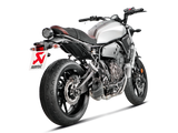 AKRAPOVIC S-Y7R2-AFC Yamaha MT-07 / Tracer 700 / XSR700 Exhaust System "Racing Line" (carbon) – Accessories in the 2WheelsHero Motorcycle Aftermarket Accessories and Parts Online Shop