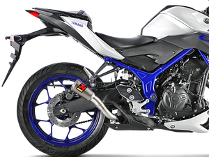 AKRAPOVIC S-Y2SO11-AHCSS Yamaha MT-03 / YZF-R3 (2019+) Slip-On Exhaust (SS) – Accessories in the 2WheelsHero Motorcycle Aftermarket Accessories and Parts Online Shop