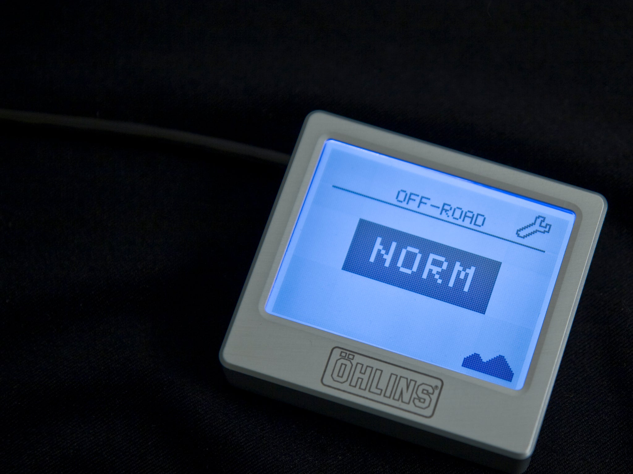 OHLINS BMW R1200GS Dashboard (monochrome, blue backlight