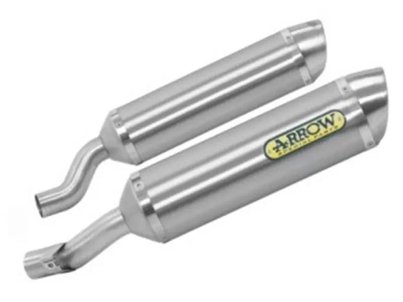 ARROW 71755AO Kawasaki Z1000 (2010+) Aluminum Slip-on Exhaust 