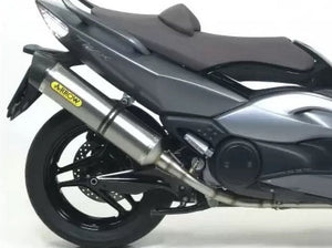 ARROW 71457MI+73507AK Yamaha TMAX 530 (2012+) Aluminum Full Exhaust System "Competition Evo Pista" (racing)